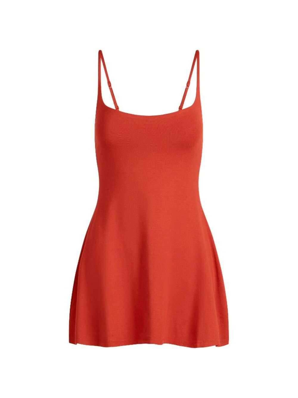 SKIMS Smooth Layers Mini Dress Terra XS